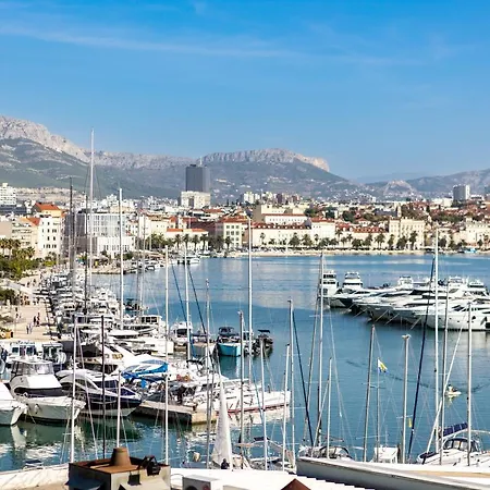 Lejlighed Bacvice - 2 Bedroom , Terrace,3 Air Conditioners, Parking,elevator 3 Minutes To The